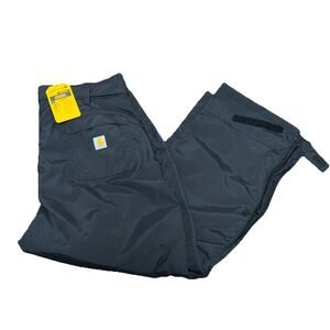 Carhartt Black Storm Defender Waterproof Heavyweight Pant Men's XL Short 30”